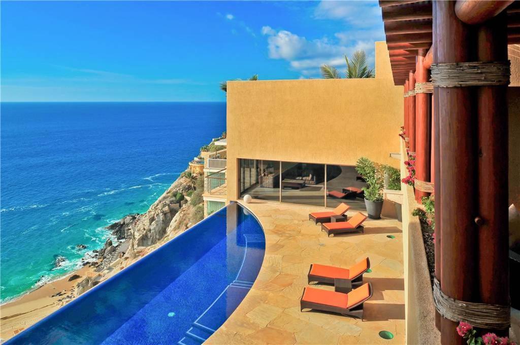 Luxurious Hillside Oceanfront 8 Bedroom Villa Bellissima Кабо-Сан-Лукас Экстерьер фото